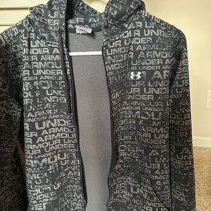 Under armour zip up hoodie